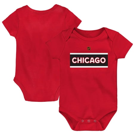 

Infant Red Chicago Blackhawks Special Edition 2.0 Primary Logo Bodysuit