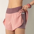 thumbnail image 3 of Pantalones cortos deportivos de fitness, pantalones cortos de verano para mujer, pantalones cortos casuales antiluz, pantalones de yoga, 3 of 6
