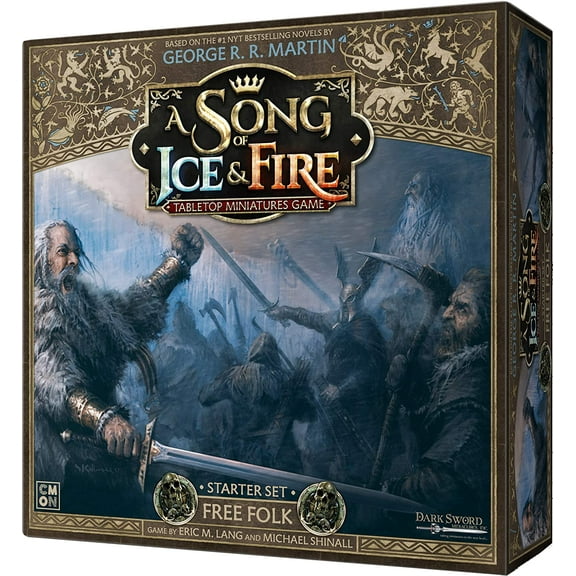 Cmon A Song of Ice & Fire: Tabletop Miniatures Game - Free Folk Starter Set