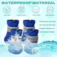 thumbnail image 5 of GASTROPOD 4Pcs Dog Booties,Breathable and Non-Slip Dog Paw Protector,Dog Shoes Small Size Dogs for Hardwood Floors Hiking Running,Blue, 5 of 7