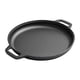 thumbnail image 1 of Plato de barbacoa redondo negro multifuncional accesorio para acampar carnes hogar 35 centímetros, 1 of 9