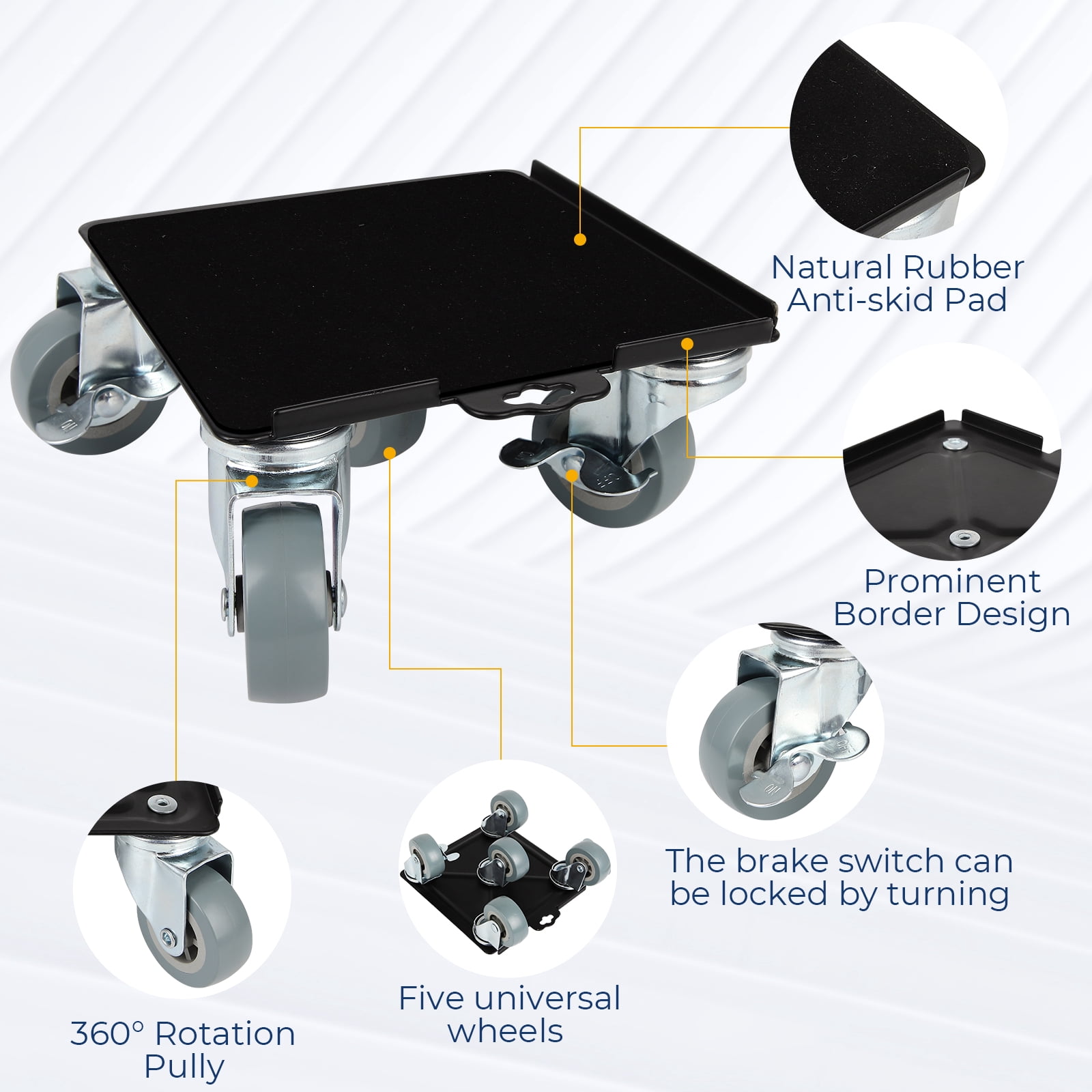 Furniture Lifter Tool Set – 21" Mover With Sliders & Blocks, Lifts Up To 1000 Lbs For Sofas, Appliances