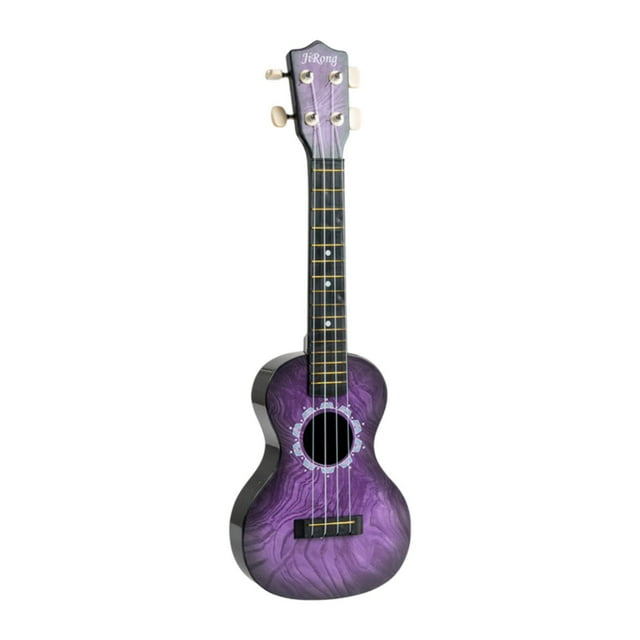 Yinanstore Ukulele Toy Four String Guitar Portable Small Guitar for Aged 3+ Girls Child