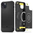 thumbnail image 1 of Funda Spigen Rugged Armor MagFit para iPhone 14 negra, 1 of 8