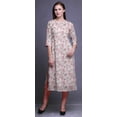 thumbnail image 3 of Bimba Tunique Droite à Manches 3/4 Kurta Imprimée Tenue d'Été pour Femmes, 3 of 6