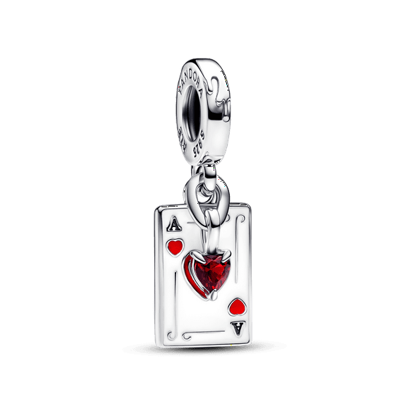 Disney x Pandora Disney Villains Queen of Hearts Double Dangle Charm