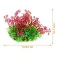thumbnail image 2 of STRANDCHIC 1Pack Artificial Aquatic Plants Realistic Design For Fish Enthusiasts 5.89X5.89X3.93in, 2 of 6