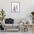 thumbnail image 2 of Stupell Industries Gladiolus Sprigs Trio Floral Painting Black Framed Art Print Wall Art, 24 x 30, 2 of 8