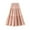 Pink, variant on USSUMA Skirts for Women Trendy Summer Midi Skirt Solid Color High Waist Pleated Mid-Calf Skirt Retro Dresses Loose Skirt Camping Beige Skirt for Women Free Size
