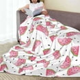 thumbnail image 6 of Sikiie Watermelon Ultra-Soft Micro flannel Blanket Luxury All Seasons Warm Blanket for Bedding Sofa and Travel (4 sizes)-40"x30", 6 of 7