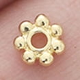 thumbnail image 3 of 50 piezas de cuentas espaciadoras de copos de nieve, cuentas de metal elegantes de 6 mm para hacer tú mismo, cuentas de copos de nieve sueltas para co, 3 of 9