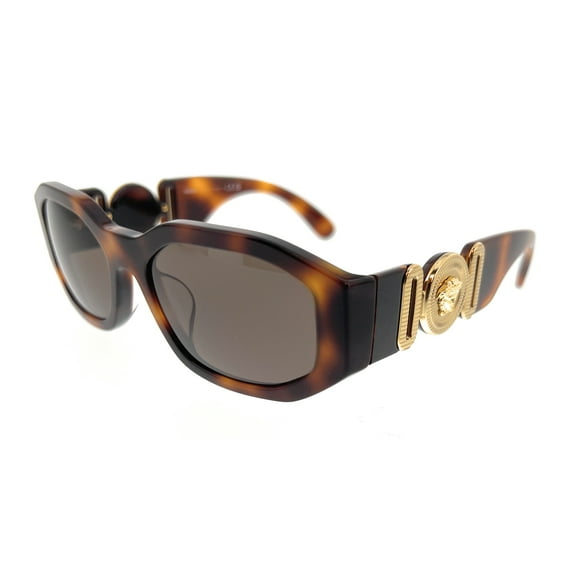 Versace Sunglasses VE4361F 521773 53mm Havana / Dark Brown Lens
