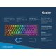 thumbnail image 2 of Teclado Mecánico para Juegos Geeky GK61 60% Hot Swappable, 2 of 9