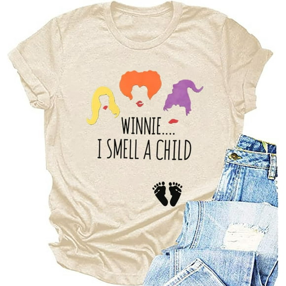 Camiseta de maternidad HEYO para Halloween y embarazo Sanderson Sister