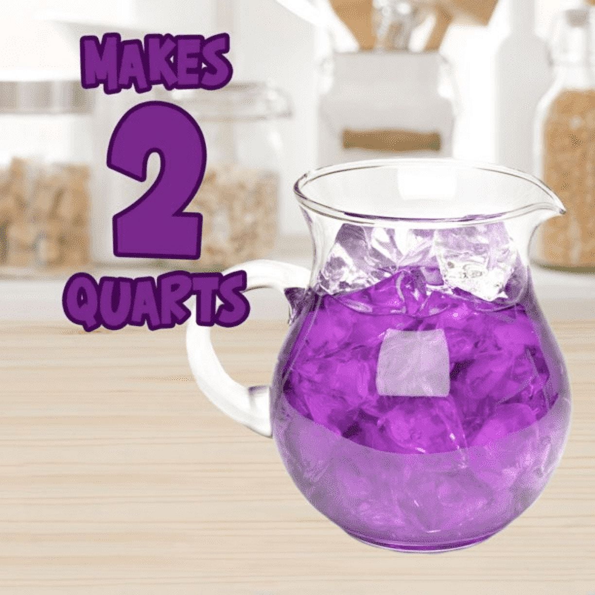 GRAPE Kool-Aid Unsweetened Delicious Artificially Flavored Powdered Drink Mix, 0.13Oz., 64 PACKETS