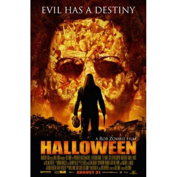 Halloween Movie Poster Evil Has A Destiny New 24x36
