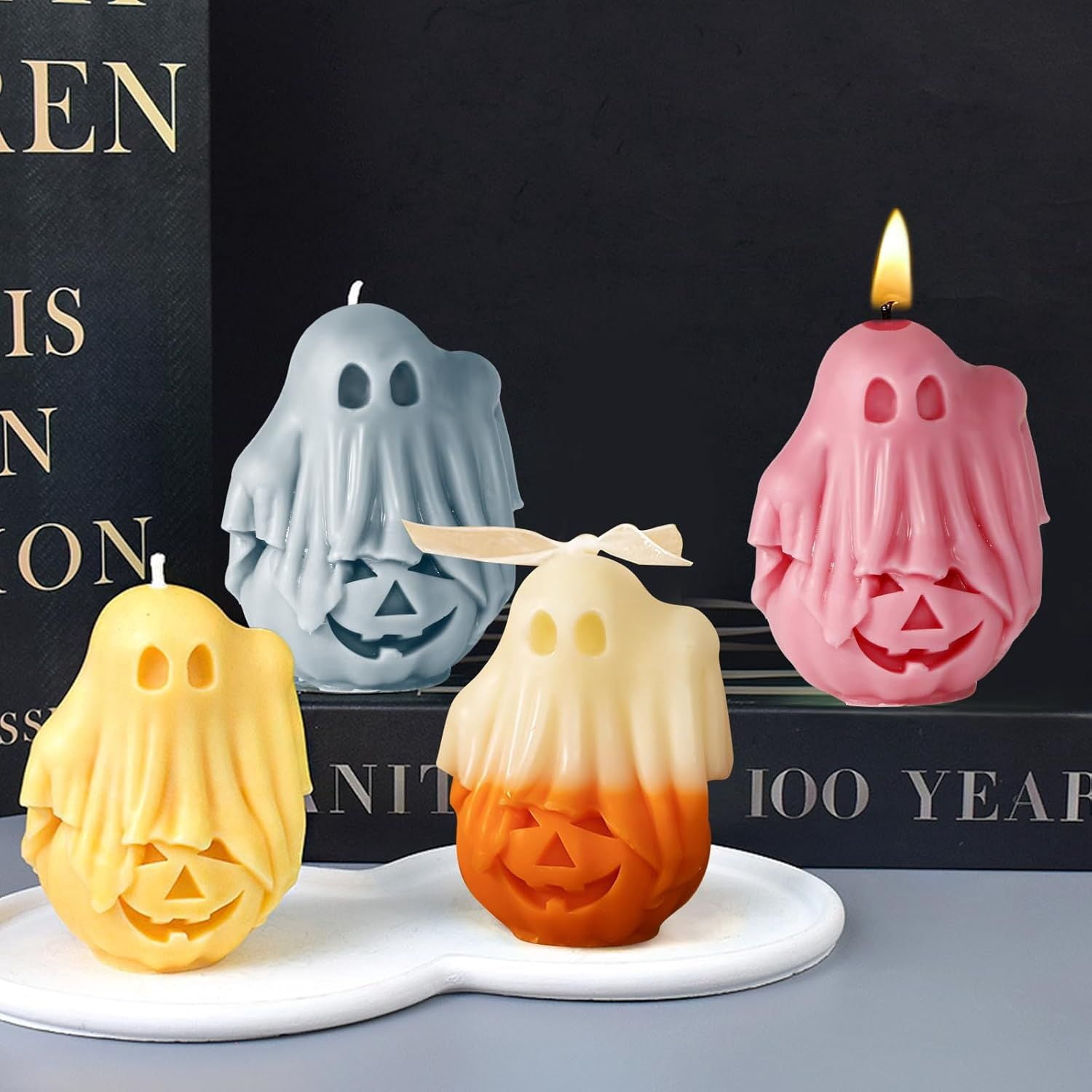 3D Skull Silicone Mold for Resin Candle Soap and Whiskey Ice Making