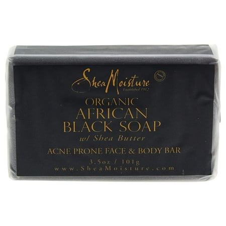 SheaMoisture African Black Soap Facial Bar Soap - 3.5 oz