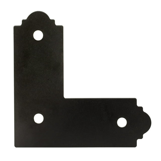 Soporte de montaje Simpson Strong-Tie APL4 negro con revestimiento en polvo, 21 x 21 cm