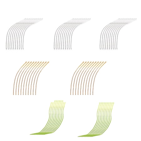 Maoww Pack of 10 Fishing Connectors Outdoor Nylon Extension Line Loops ...