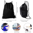 thumbnail image 2 of 2 bolsas con cordón, bolsas de PE, bolsa de natación con cuerda, bolsa de entrenamiento, bolsa con cordón personalizada, 2 of 5