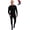 Black, variant on Merino.tech Men’s 100% Merino Wool Lightweight Base Layer Top and Bottom Set Includes 𝗕𝗼𝗻𝘂𝘀 Hiking Socks