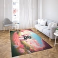 thumbnail image 4 of My Dog Is My Valentine Cute Labrador Retriever in Gift Box Indoor Rug Lab Dog Lover Gifts Carpet Living Bed Room Sofa Home Decor - 3006, 4 of 5
