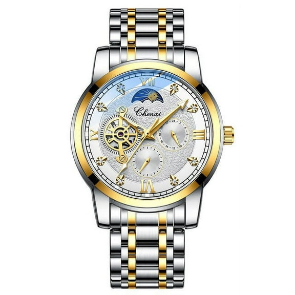 CHENXI Mens Watches Waterproof Automatic Mechanical Clock Luxury Brand Stainless Steel Sport Men Wristwatches Relogio Masculino