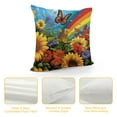 thumbnail image 4 of GOSMITH  Vintage Throw Pillow Covers Decorative Sun Moon with Woodland Treasures Pillow Covers Fern Mushrooms Floral Botanical Throw Pillow Cases for Couch Sofa Home Living Room, 4 of 5