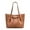 Brown, variant on Montana West Tote Bag for Women Designer Purses and Handbags with Belted Detailing, Brown