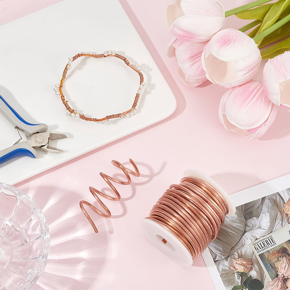 32.81 Feet Solid Copper Wire 10 Gauge Round Soft Copper Wire Pure Copper Wire Jewelry Making Craft Gem Wrapping