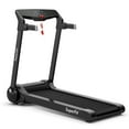 thumbnail image 1 of Gymax Tapis Roulant Électrique Pliant 3,0 Hp Machine de Course d'Exercice avec Contrôle par Application Argent, 1 of 10