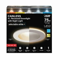 Feit Electric 4 in. LED Recessed Downlight, White