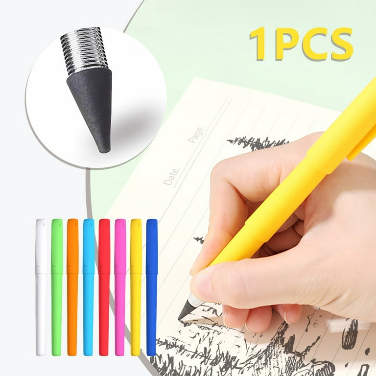 Everlasting Pencil Inkless Eternal Pen Student Unlimited Reusable With  Eraser US