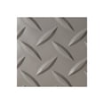 thumbnail image 3 of Notrax Cushion Trax 479 - Floor mat for workstation, assembly station, warehouse, hotel, reception, shop, department store, bank, restaurant - rectangular - 35.98 in x 59.84 in - diamond plate - gray, 3 of 4