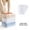 A, variant on Voglyf Vacuum Storage Bags, Jumbo Cube (31.5x23.6x12.6 Inch), Extra Large Vacuum Seal Bags for Clothing, Comforters, Blankets, Pillow, Bedding, Sweater, No Pump Compression Cube, Cream(A)