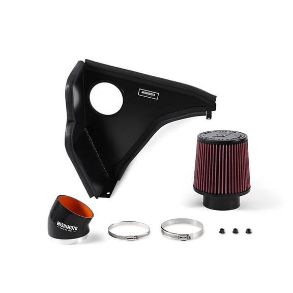 Mishimoto MMAI-E46-01BK Performance Air Intake Compatible With BMW E46 3-Series 2001-2006 Black
