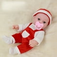 thumbnail image 4 of Gqtwoy Reborn Doll Clothes Christmas Dress Set, Doll Costume, Unique Designs, Elastic Material, Delightful Gift for Fashionable Dolls, Holiday Dress Up Costume, 4 of 6