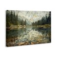 thumbnail image 4 of Stupell Industries Tiled Mountain Landscape Landscape & Nature Painting Wrapped Canvas Art Print Wall Art, 36 x 24, 4 of 8