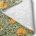 thumbnail image 6 of William Morris Vintage Floral Blanket,Rustic Soft Flannel Lightweight Blanket,Sage Green/Orange Botanical Throw Blanket for Living Room Sofa Decor,Gifts Blanket for Women Girls All Seasons 50x60 inch, 6 of 6