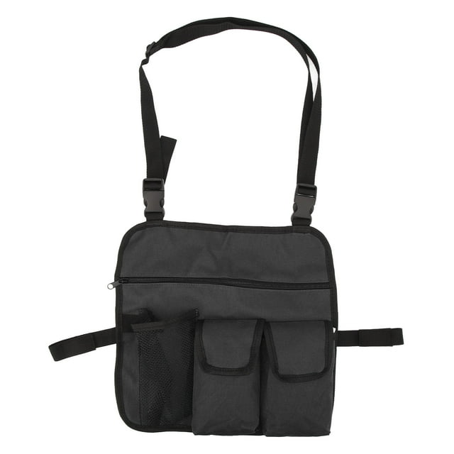 Bolsa para reposabrazos de silla de playa, tela Oxford 600D, organizador multifuncional para silla de exterior para acampar