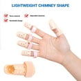 thumbnail image 4 of 10 Pcs Finger Splint Mallet Finger Support Splint Adjustable 5 Size Plastic Finger Support Protector, 4 of 8