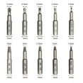 thumbnail image 1 of BTOER 10Pcs Damaged Screw Extractor Drill Bit Set Stripped Screw Extractor Kit For Hexagon Screw Broken Bolt Extractor For Woodworking, 1 of 9