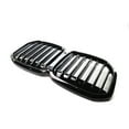 thumbnail image 3 of Rejillas delanteras, Rejillas de carrocería embellecedoras Parte automotriz, Rejilla delantera de parachoques de riñón, Ajuste para x7 G07 - simple simple, 3 of 6