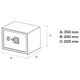 thumbnail image 3 of Caja Fuerte Yale Gris Seguridad Mediana, 3 of 6