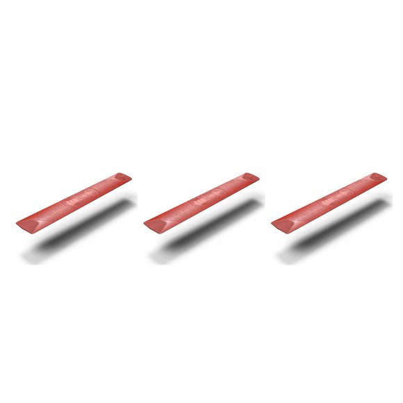 Wosthever ENLEE Bicicleta Down Tube Frame Protector Plástico Mountain Bike Road Etiqueta protectora Accesorios portátiles Rojo Tipo 2 Type1 NO1