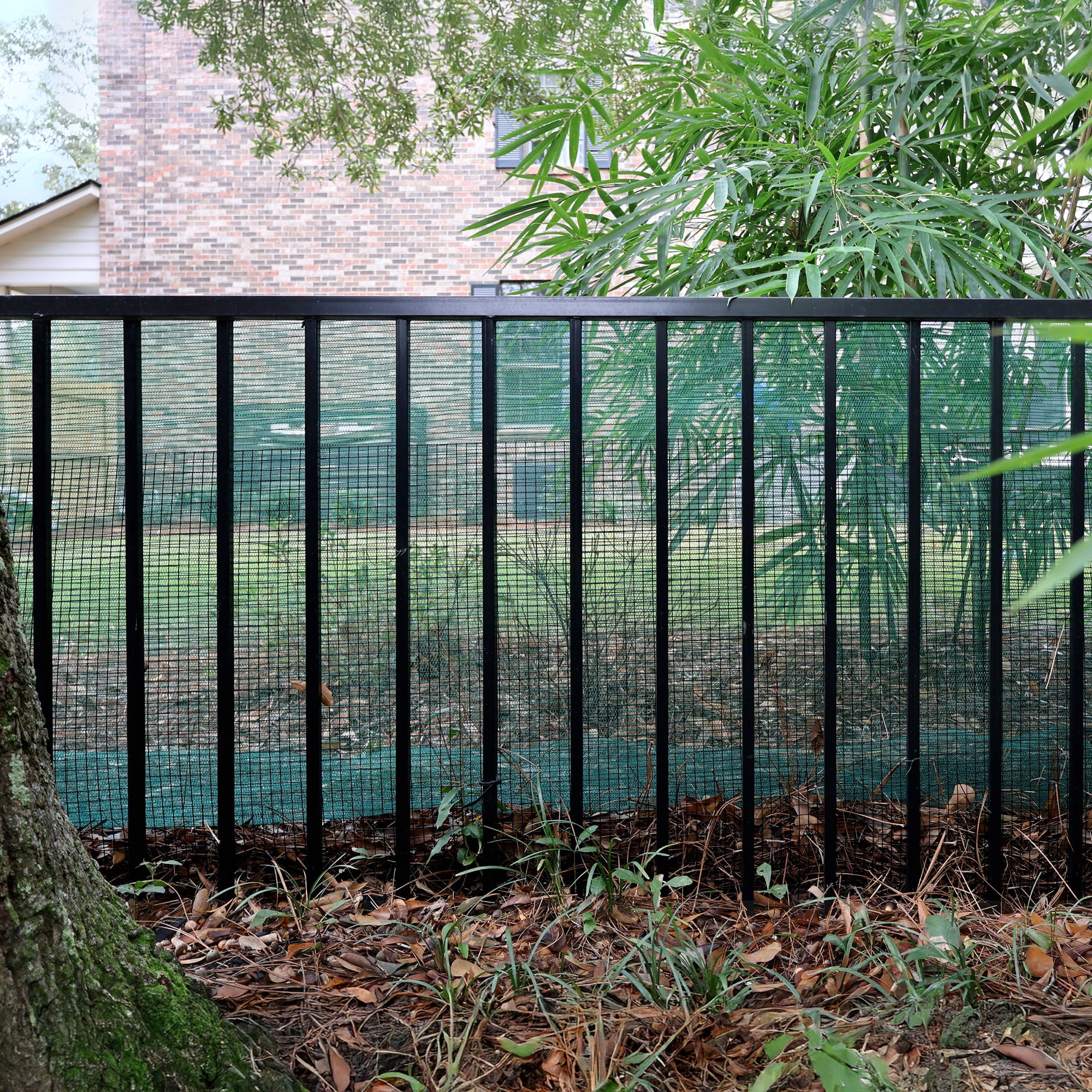 Screenguard 15-ft x 6-ft Green Privacy Fabric with 30UV Protection