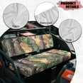 thumbnail image 6 of Garronmavis UTV Seat Covers Powersports Seat Covers Breathable Anti-Slip All-Weather Use Compatible with Kawasaki Mule 40104x4 FE(2021-2025) Hunting Forest Camo, 6 of 7