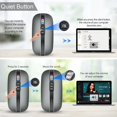thumbnail image 5 of M113 Wireless Bluetooth-compatible Mouse 2.4G/Bluetooth-compatible 5.1 Dual Mode 2400dpi Mute Mouse For Pc Laptop silver, 5 of 5