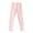 Pink, variant on REDARER Girls' Full Length Leggings Soft Stretchy Pants with Side Stripes Comfortable Footless Tights,8-9 Years